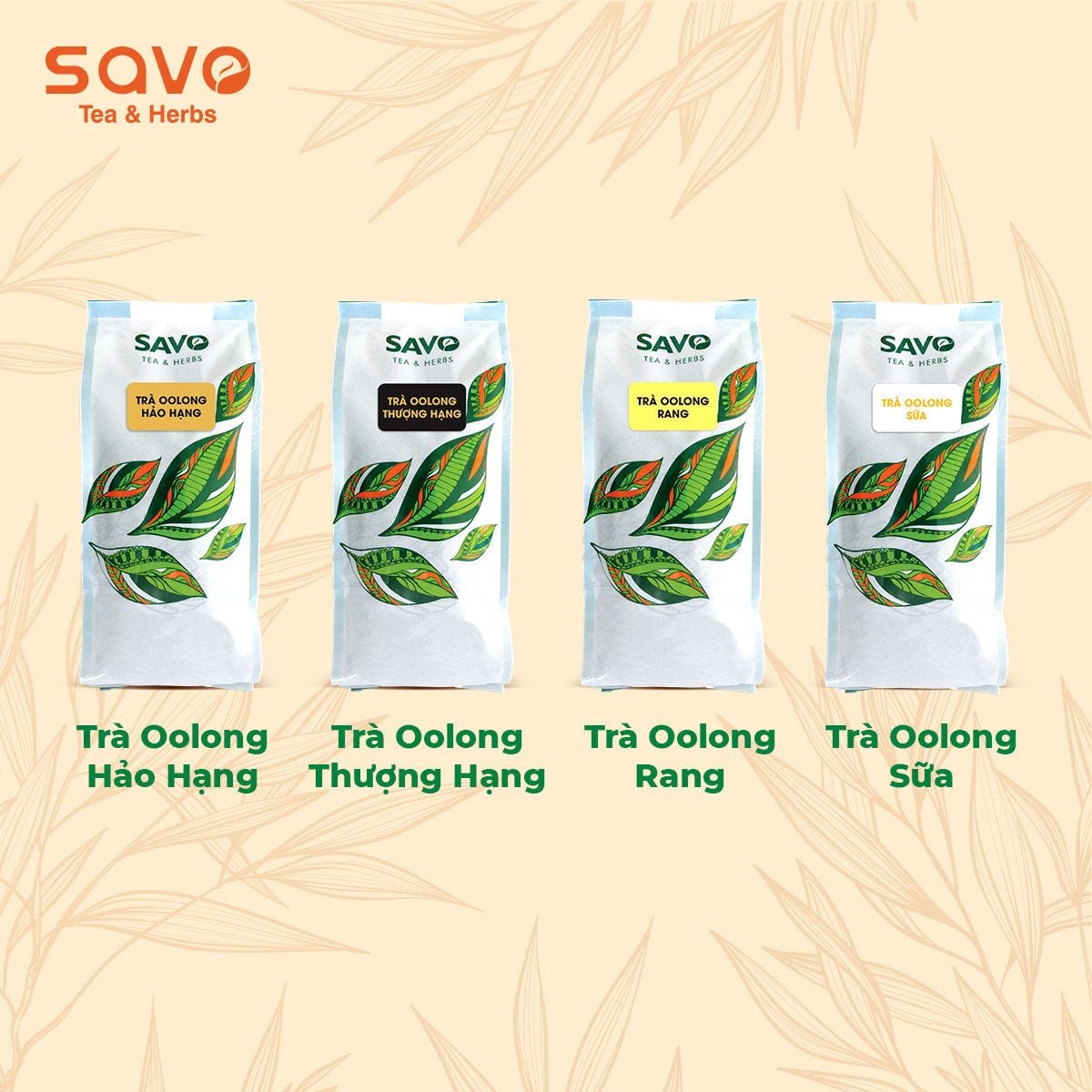  SAVO Oolong Sữa (Túi 450g) 