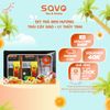 Set quà tặng 2 hộp trà đen hương đào và vải tặng 1 ly sứ (2 x 25 gói)