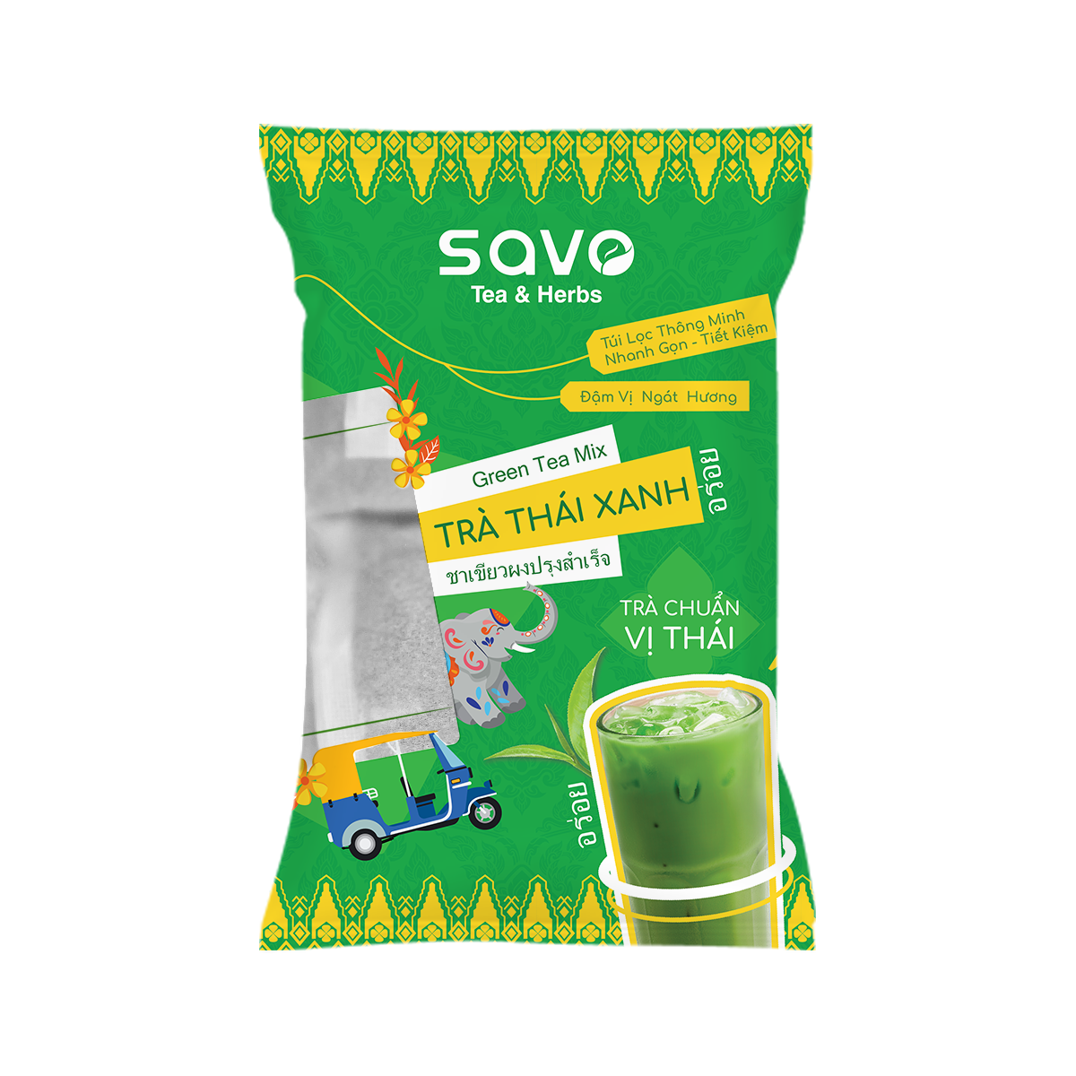  SAVO Thái Xanh Zumbo (15 Gói x 20G) 