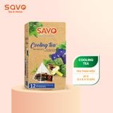  Trà SAVO Cooling - Túi Kim Tự Tháp (Hộp 12) 