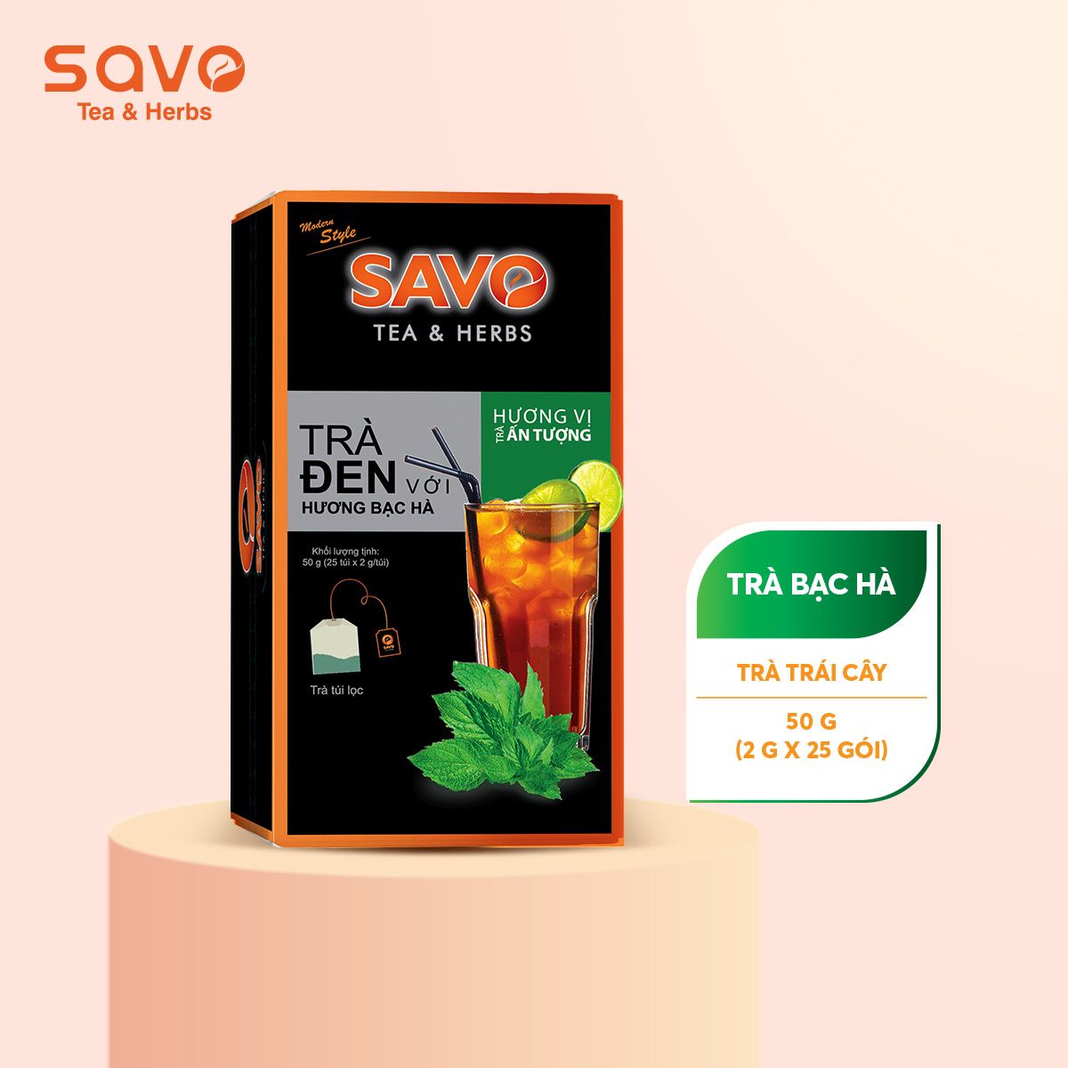  SAVO Bạc Hà (Hộp 25) 