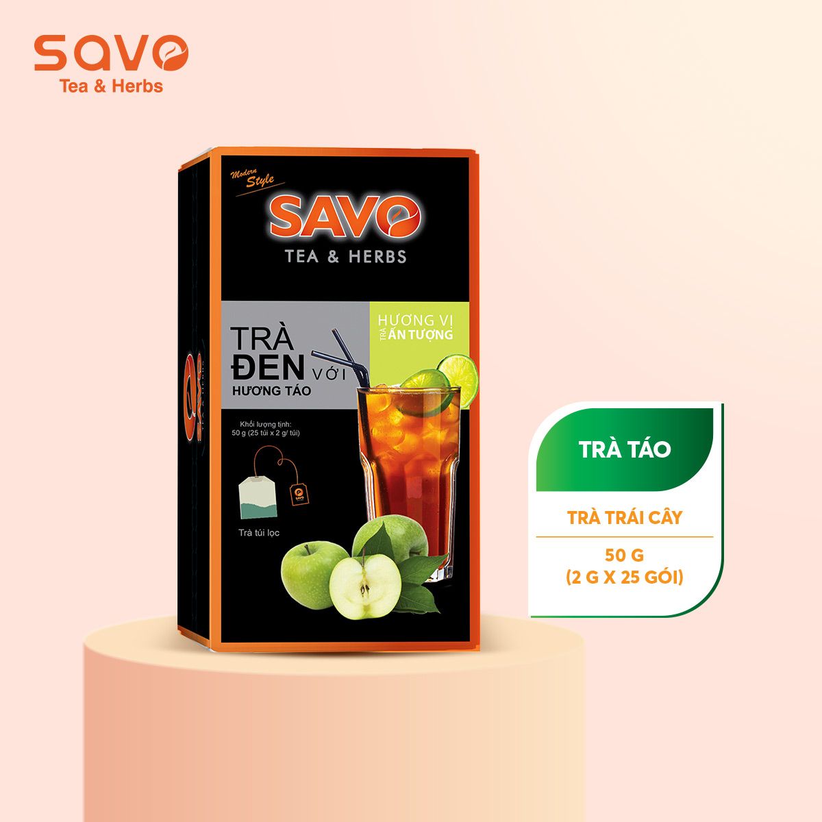  SAVO Táo (Hộp 25) 