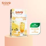  Trà Thảo Mộc Túi Lọc Kép SAVO Hoa Cúc (Hộp 20 Gói) 