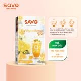  Trà Thảo Mộc Túi Lọc Kép SAVO Hoa Cúc (Hộp 20 Gói) 