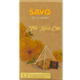  Trà SAVO Hoa Cúc - Túi Kim Tự Tháp (Hộp 12) 