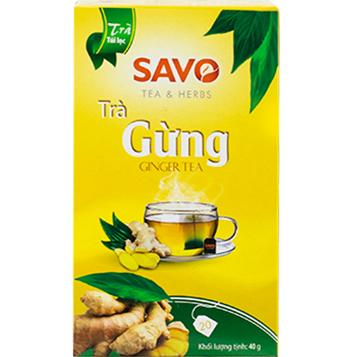  SAVO Gừng (Hộp 20) 