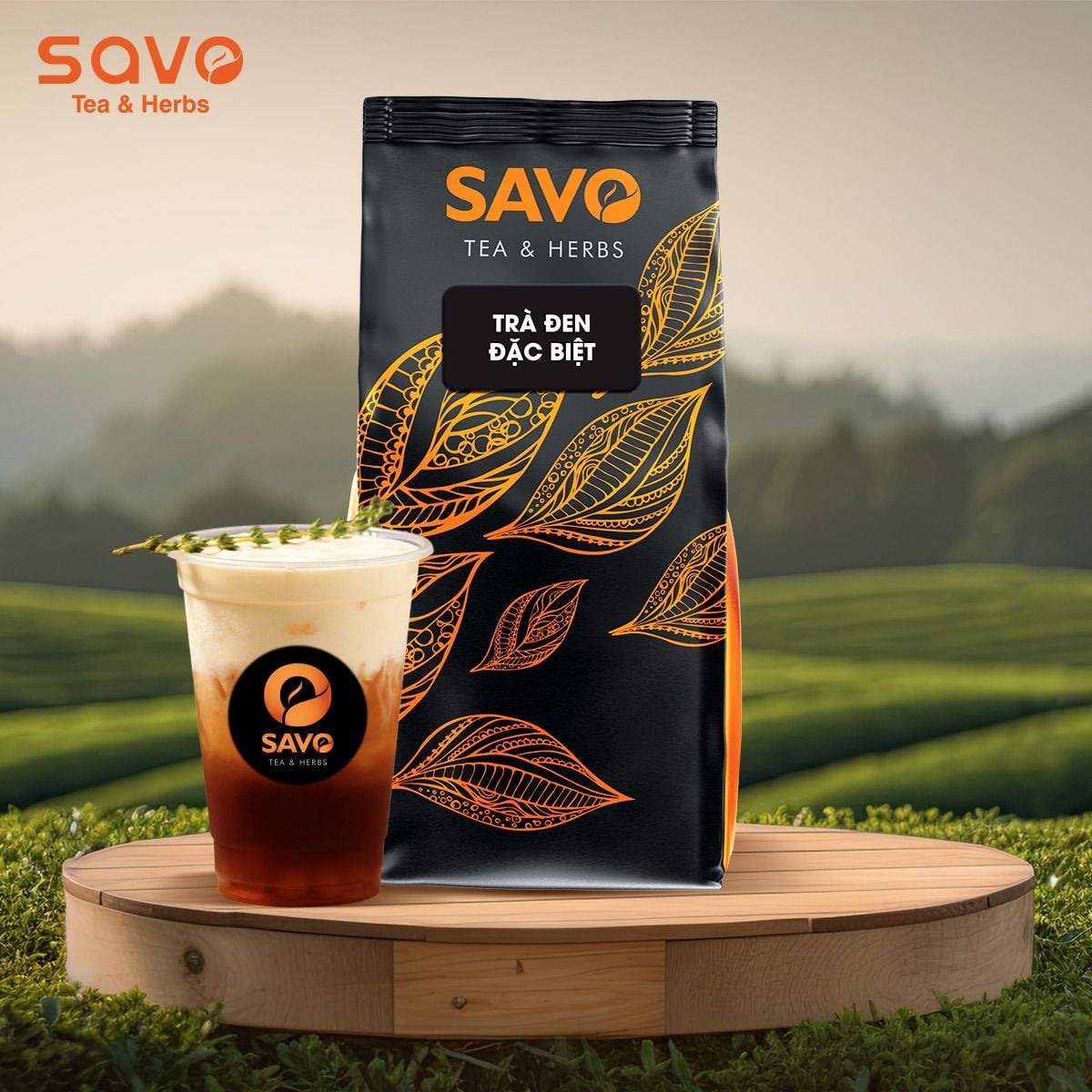  SAVO Trà Đen Đặc Biệt (Túi 500g) 