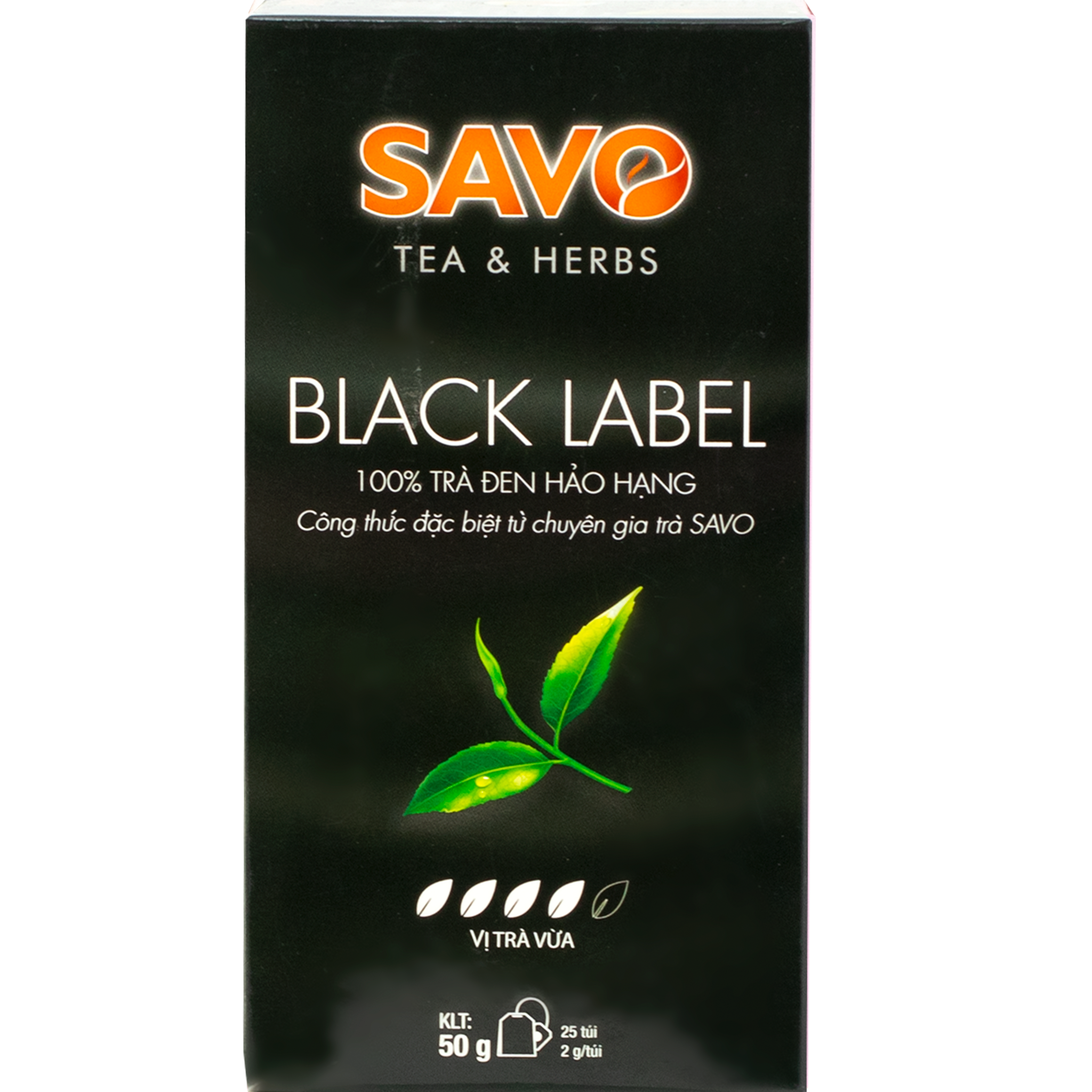  SAVO Trà Black Label (Hộp 25) 