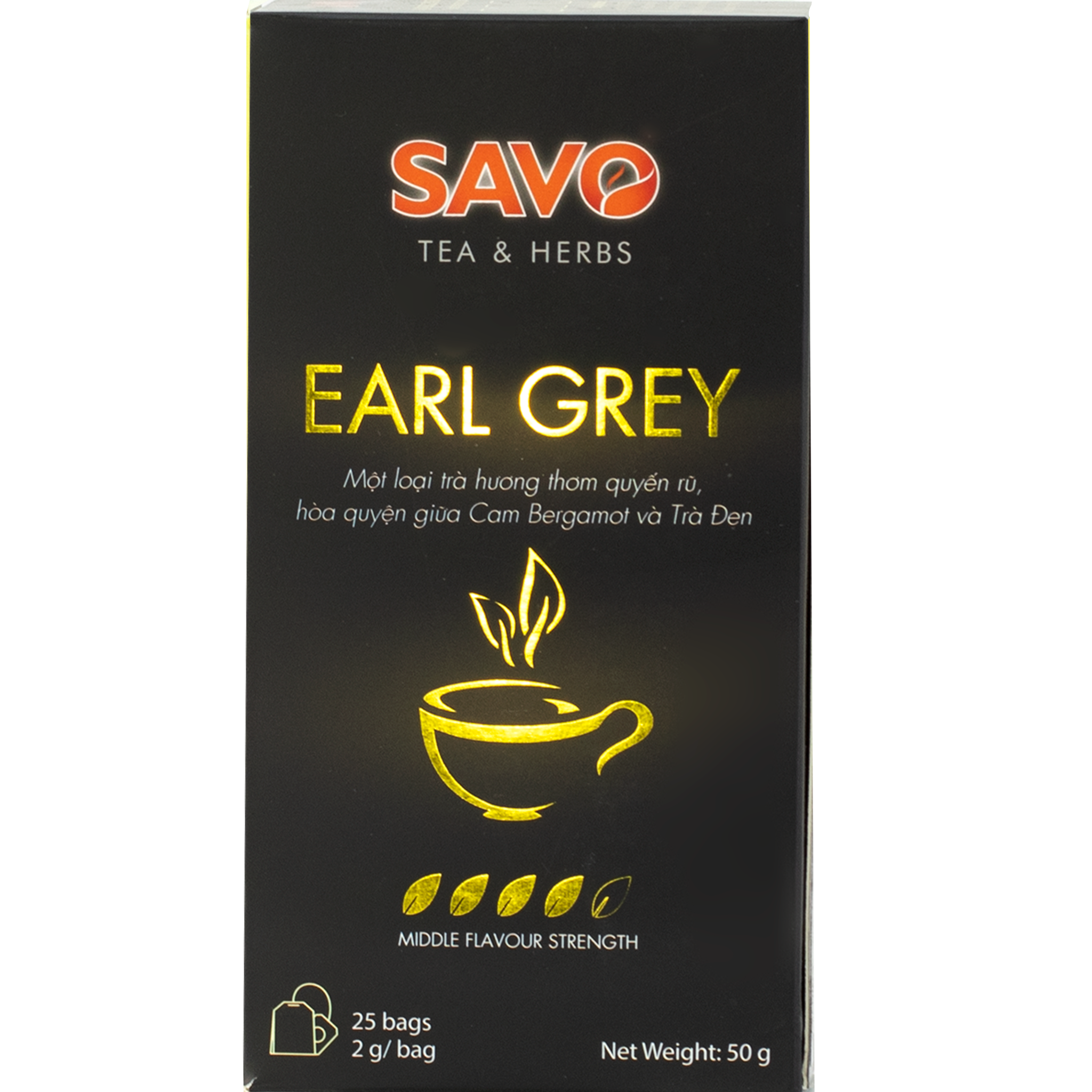  Trà SAVO Earl Grey (Bá Tước) 