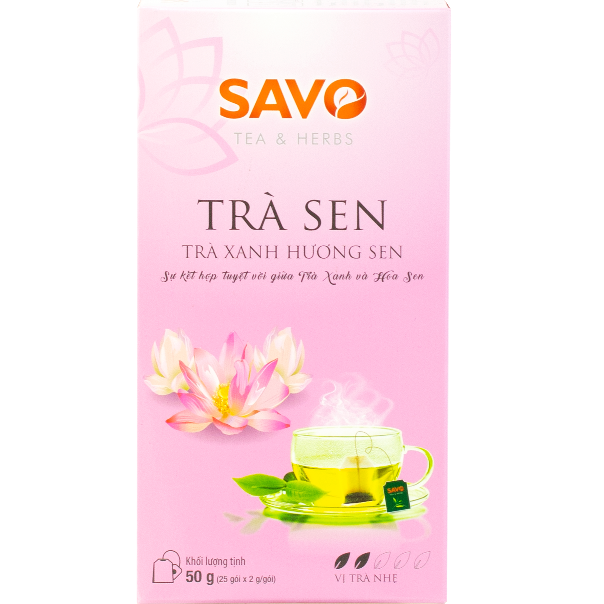  SAVO Trà Sen (Hộp 25) 