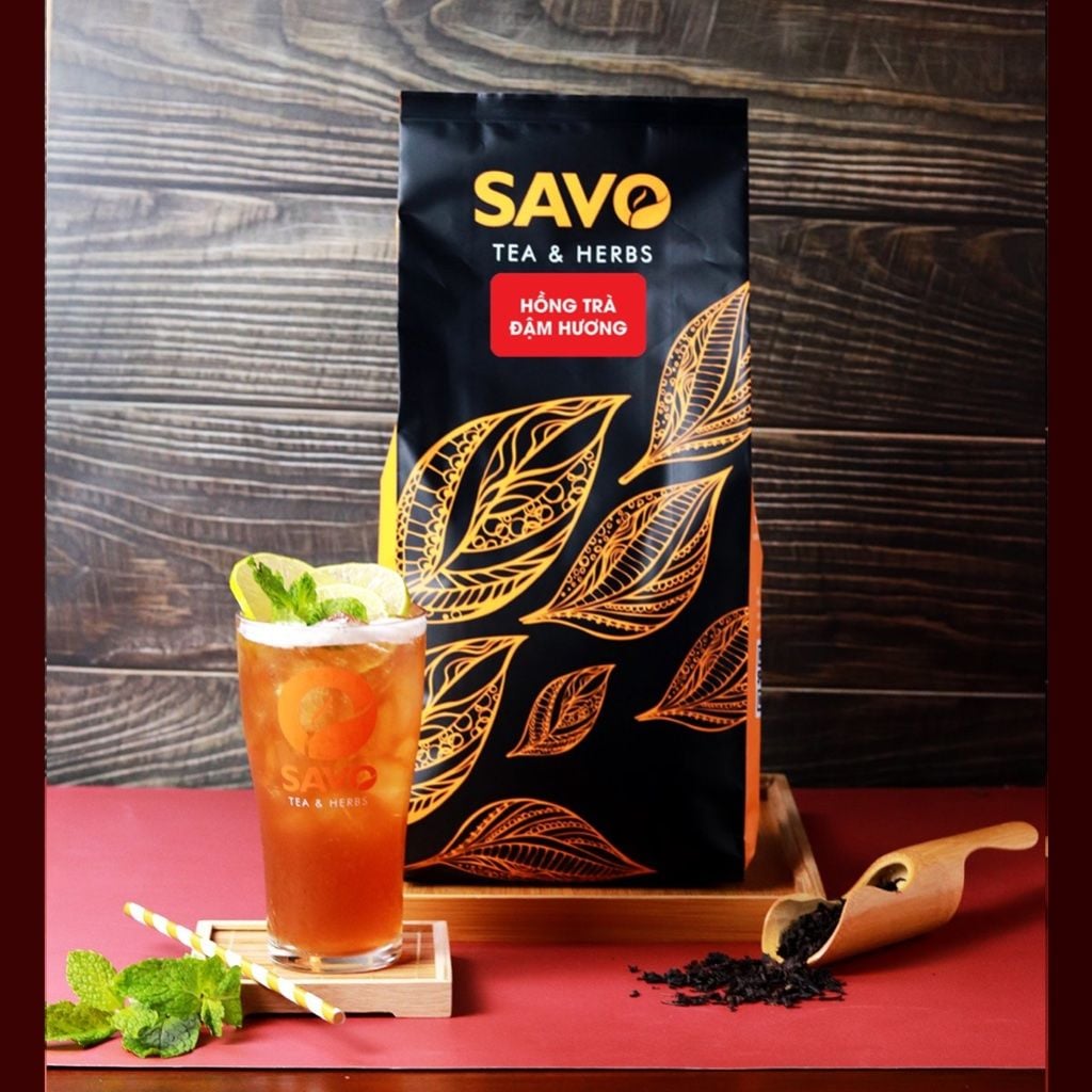 SAVO Hồng Trà Đậm Hương (Túi 500g) 