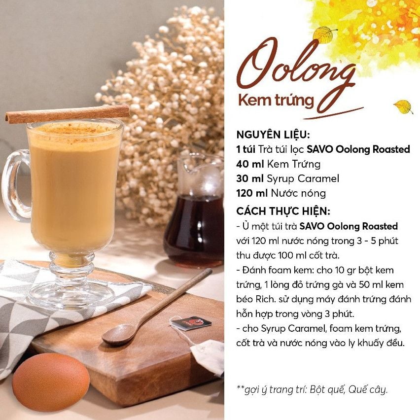  SAVO Oolong Rang (Hộp 25) 