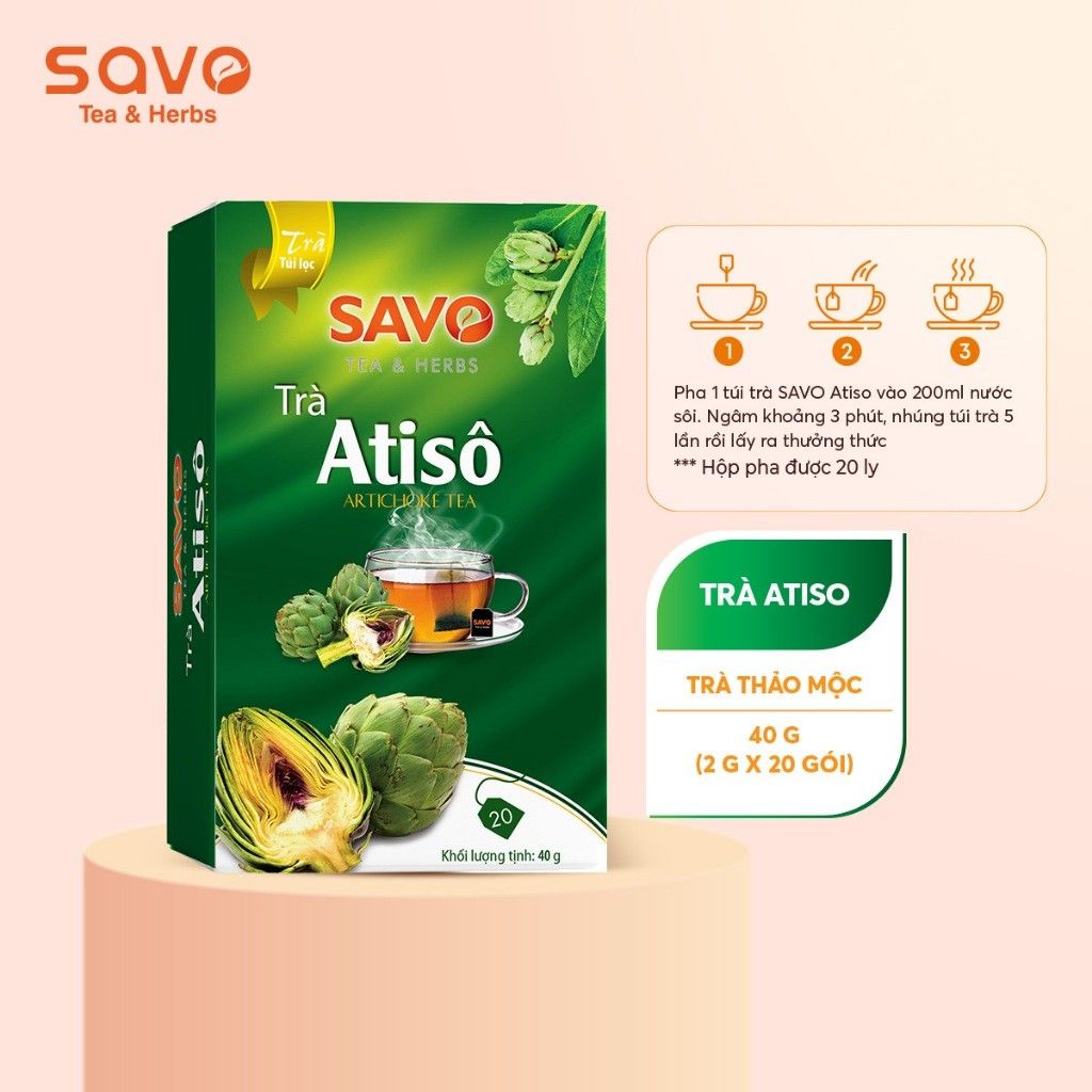  SAVO Atiso (Hộp 20) 