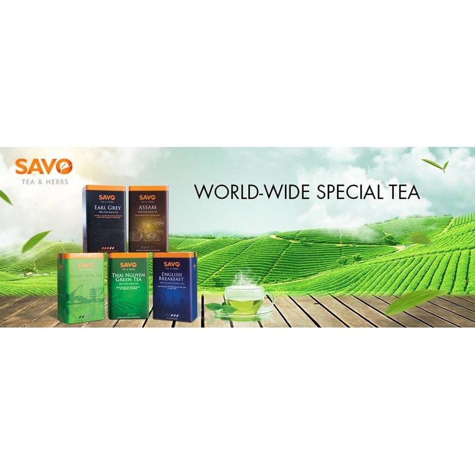  Trà SAVO Anh Quốc (English BreakfastTea) - Hộp 20 Túi x 3g 