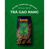  SAVO Trà Gạo Rang (30 Túi Lọc x 10G) 