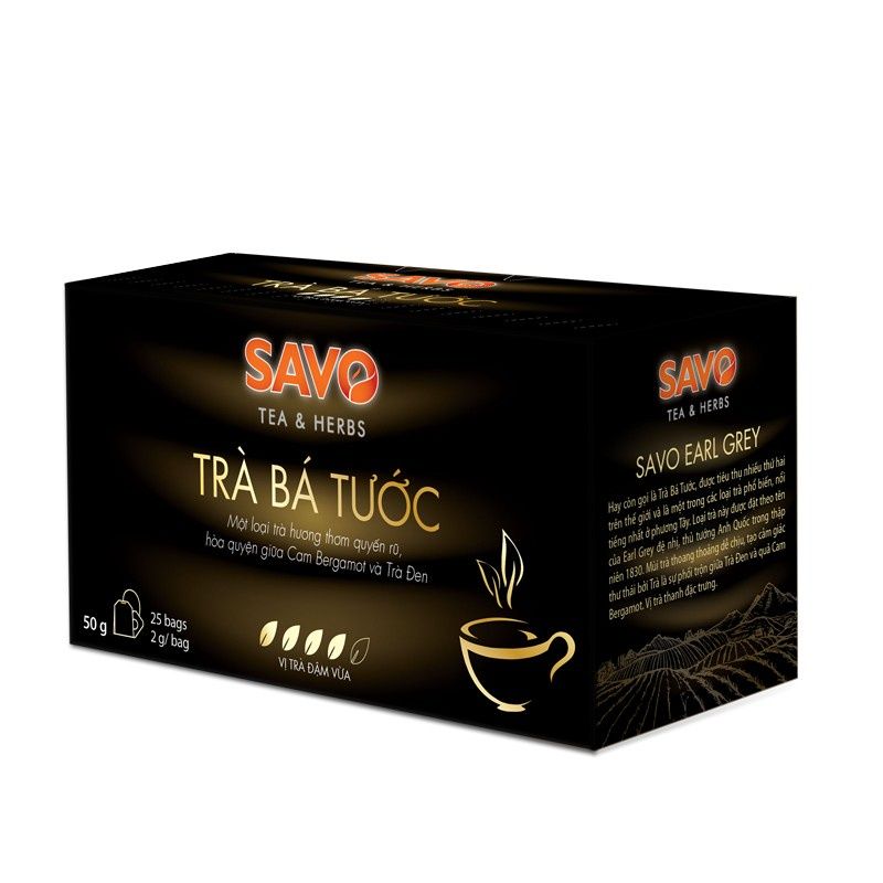  Trà SAVO Earl Grey (Bá Tước) 