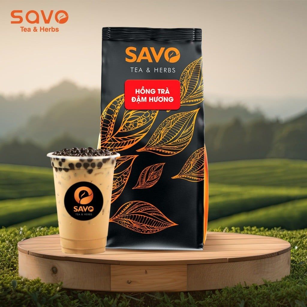  SAVO Hồng Trà Đậm Hương (Túi 500g) 