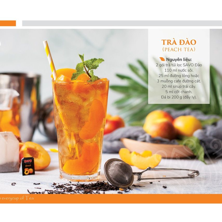  SAVO Đào (Hộp 16) 