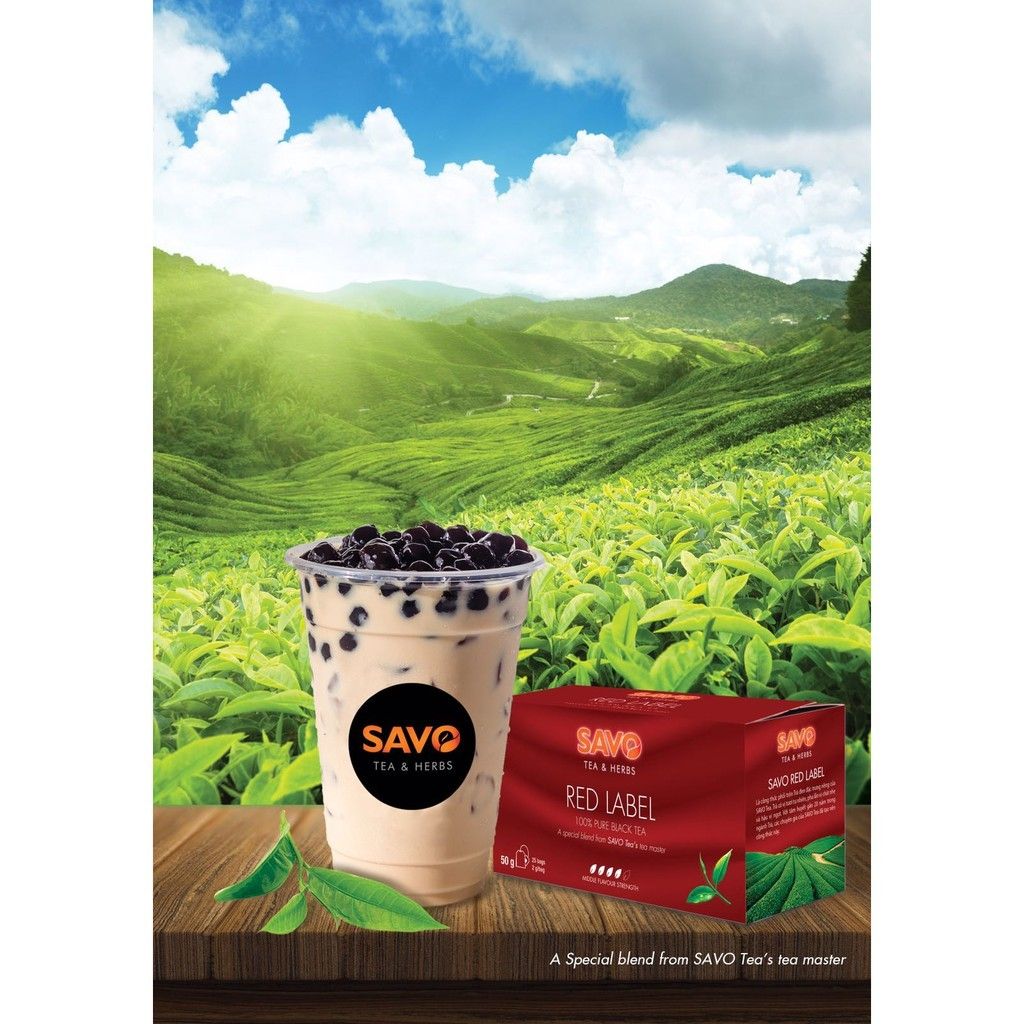  SAVO Trà Red Label ( Hộp 25) 