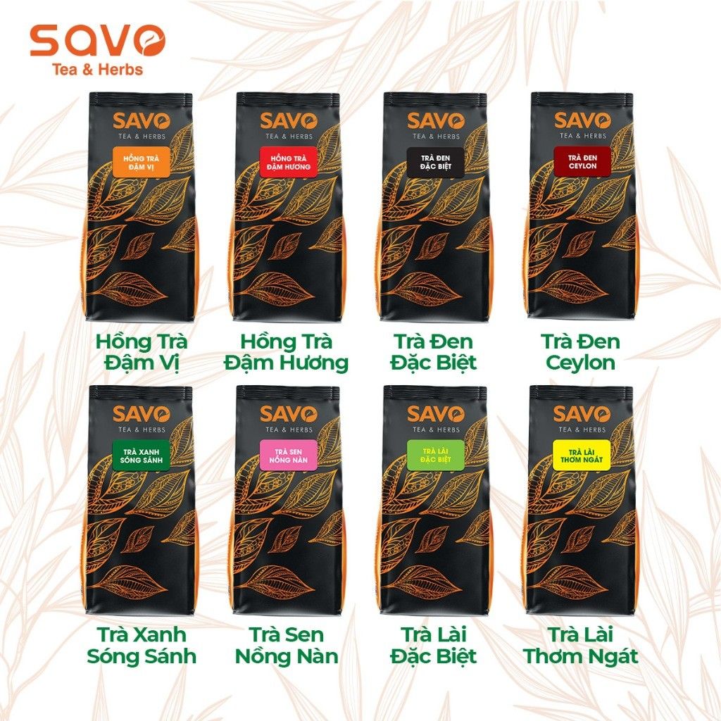  SAVO Trà Đen Ceylon (Túi 500g) 