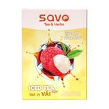  SAVO Iced Tea Vải (Hộp 16) 