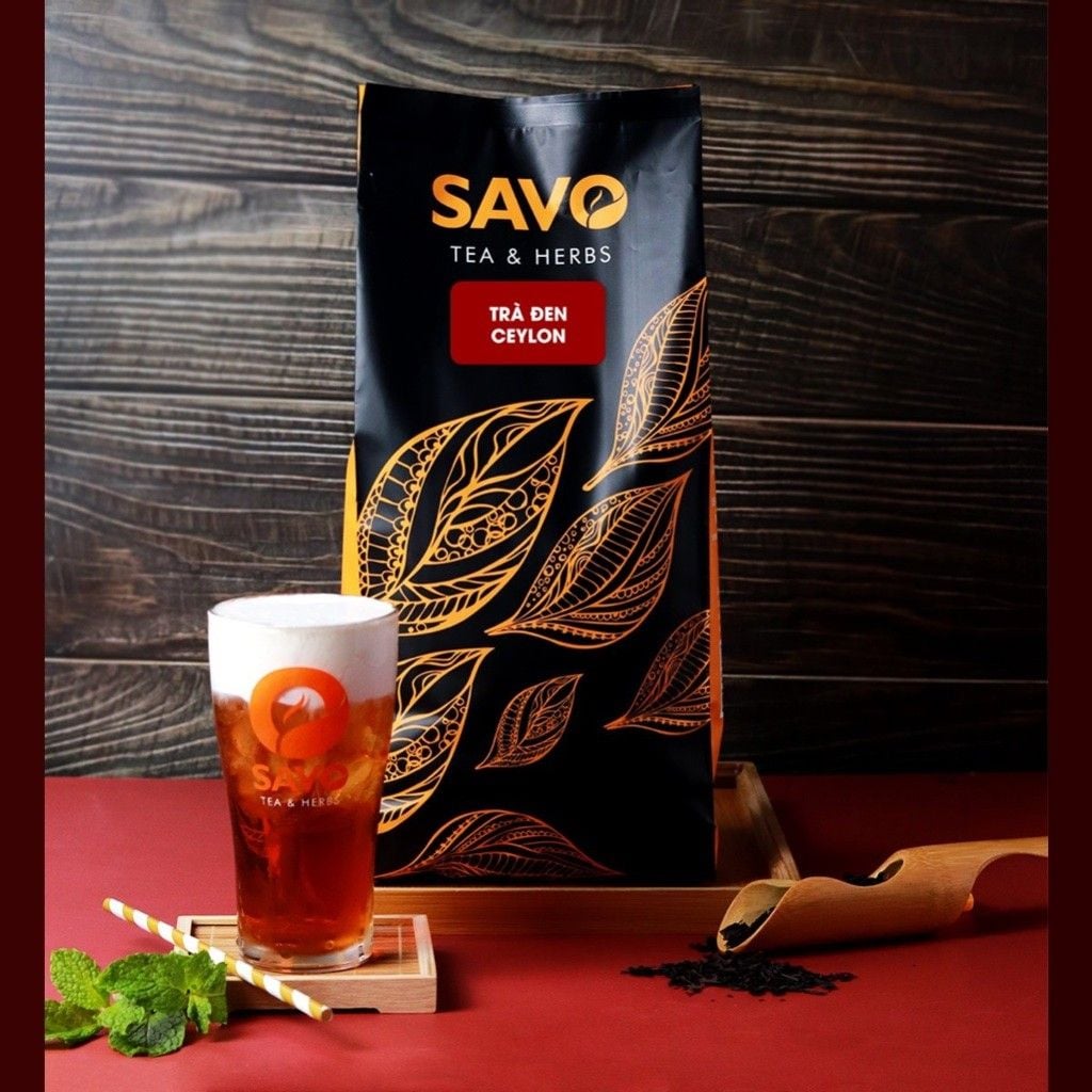  SAVO Trà Đen Ceylon (Túi 500g) 