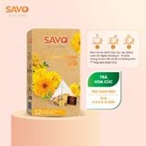  Trà SAVO Hoa Cúc - Túi Kim Tự Tháp (Hộp 12) 
