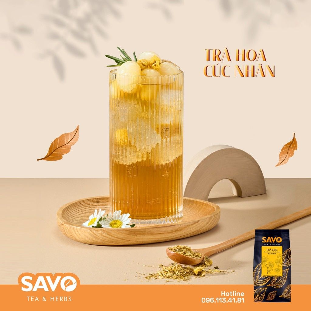  SAVO Trà Hoa Cúc (30 Túi Lọc x 10G) 