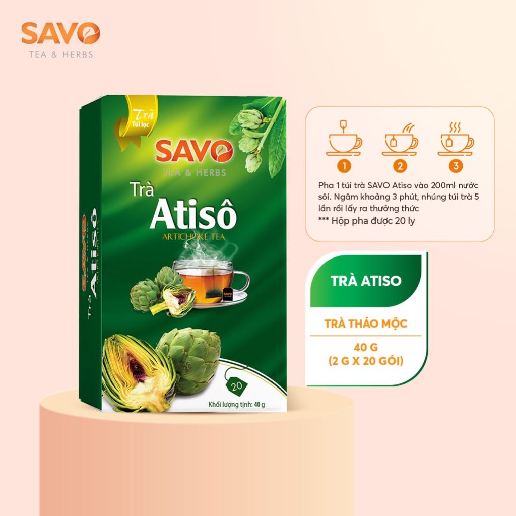  SAVO Atiso (Hộp 20) 
