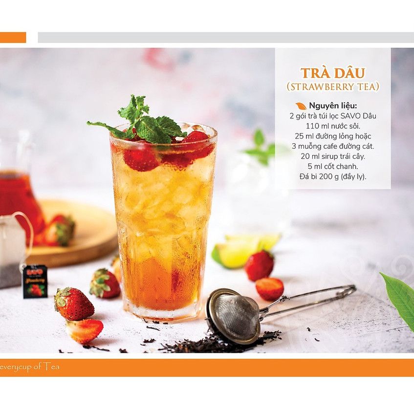  SAVO Dâu (Hộp 25) 