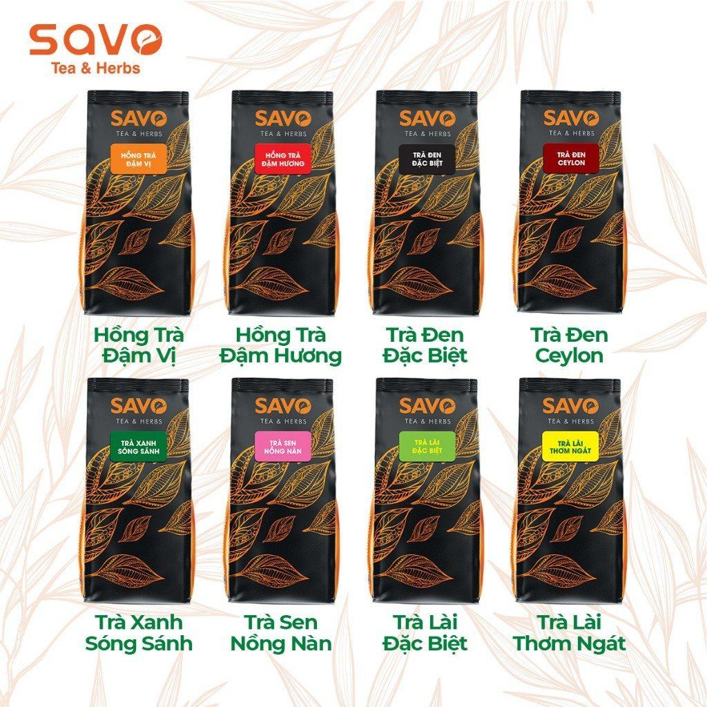  SAVO Hồng Trà Đậm Vị (Túi 500g) 