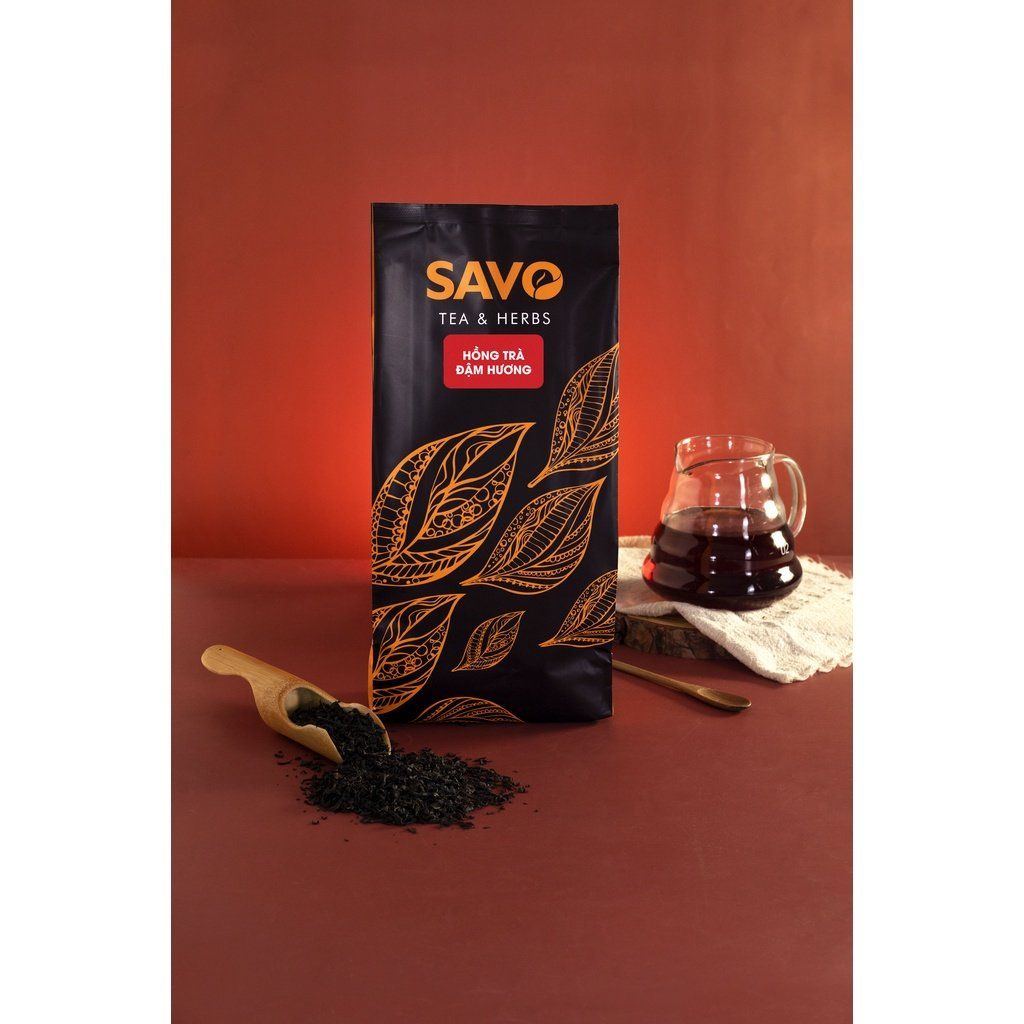  SAVO Hồng Trà Đậm Hương (Túi 500g) 