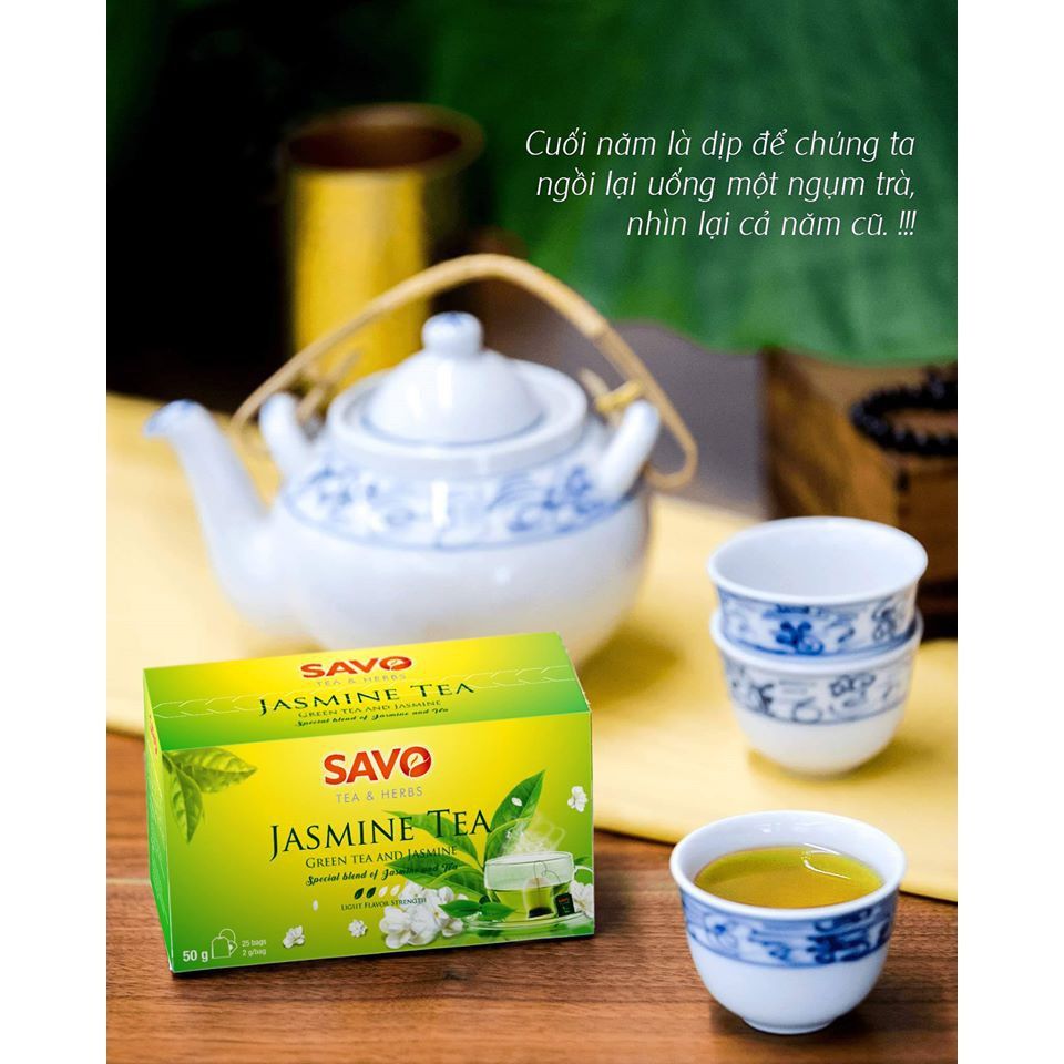  SAVO Trà Lài (Hộp 25) 