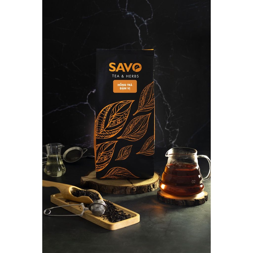  SAVO Hồng Trà Đậm Vị (Túi 500g) 
