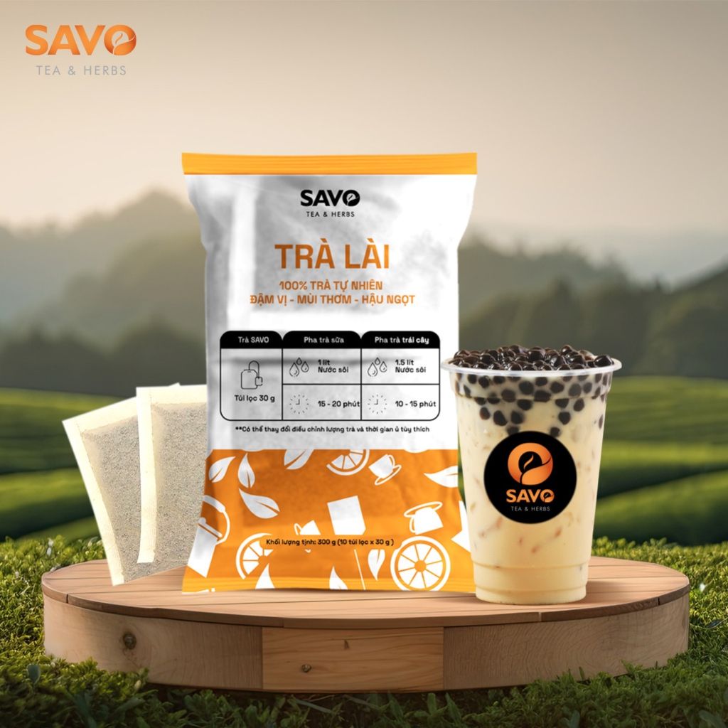  SAVO Zumbo Tea Bag - Trà Lài túi lọc 30g (10 túi lọc x 30g) 