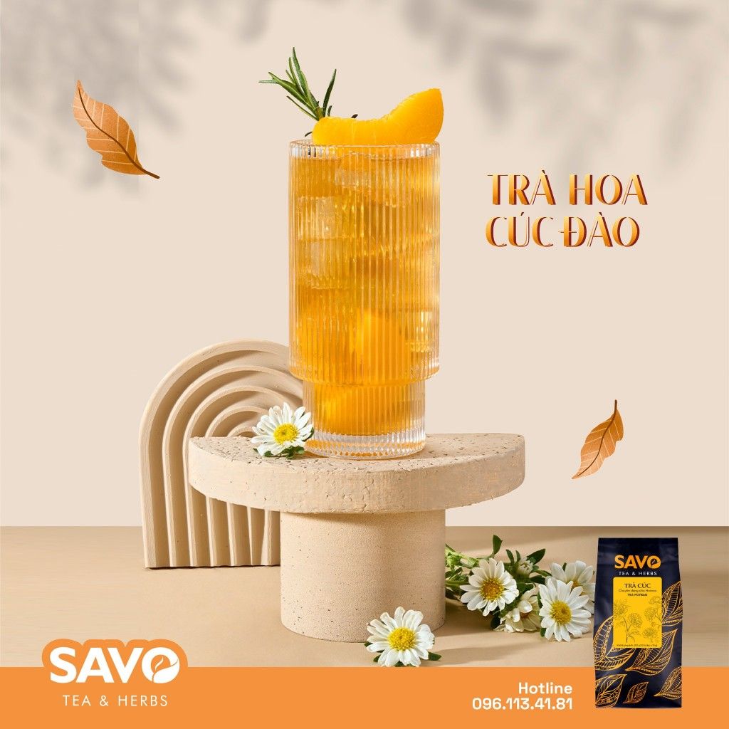  SAVO Trà Hoa Cúc (30 Túi Lọc x 10G) 