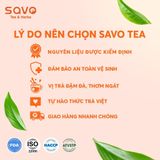  SAVO Iced Tea Ổi Hồng (Túi 800g) 