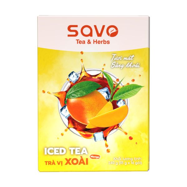 SAVO Iced Tea Xoài (Hộp 16) – savotea