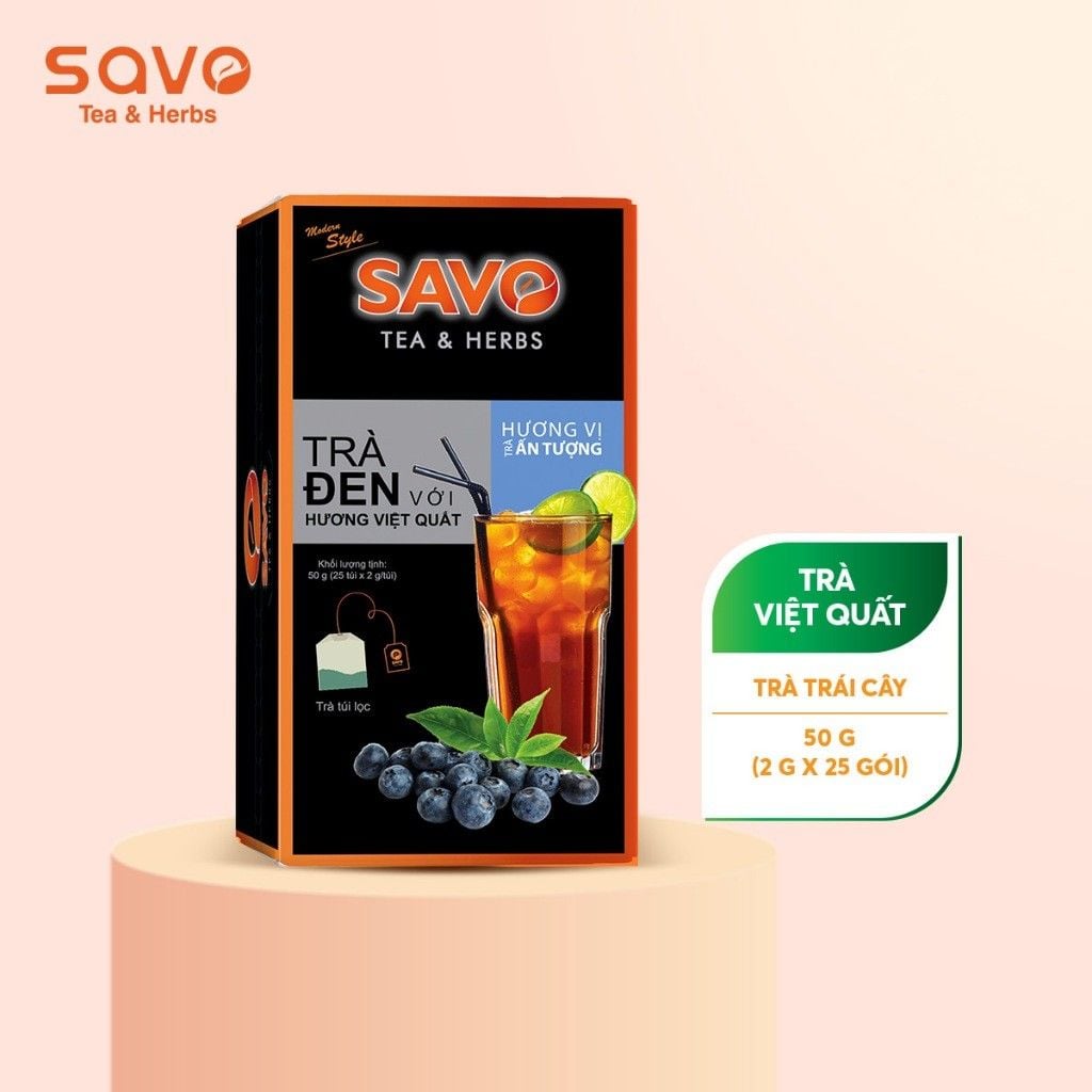  SAVO Việt Quất (Hộp 25) 