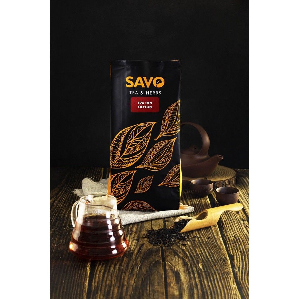  SAVO Trà Đen Ceylon (Túi 500g) 