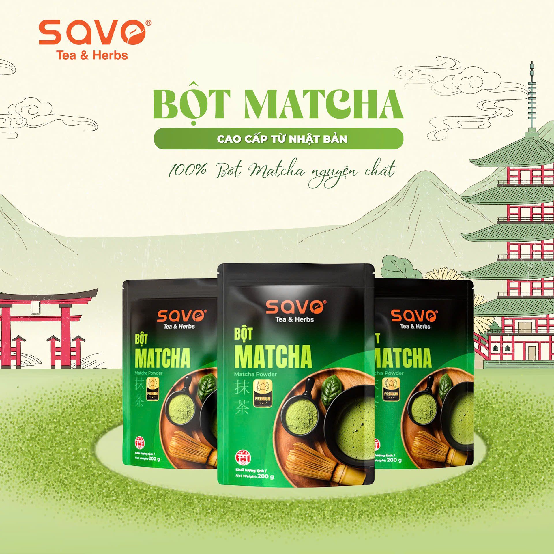  Bột Trà Xanh Matcha Cao Cấp 