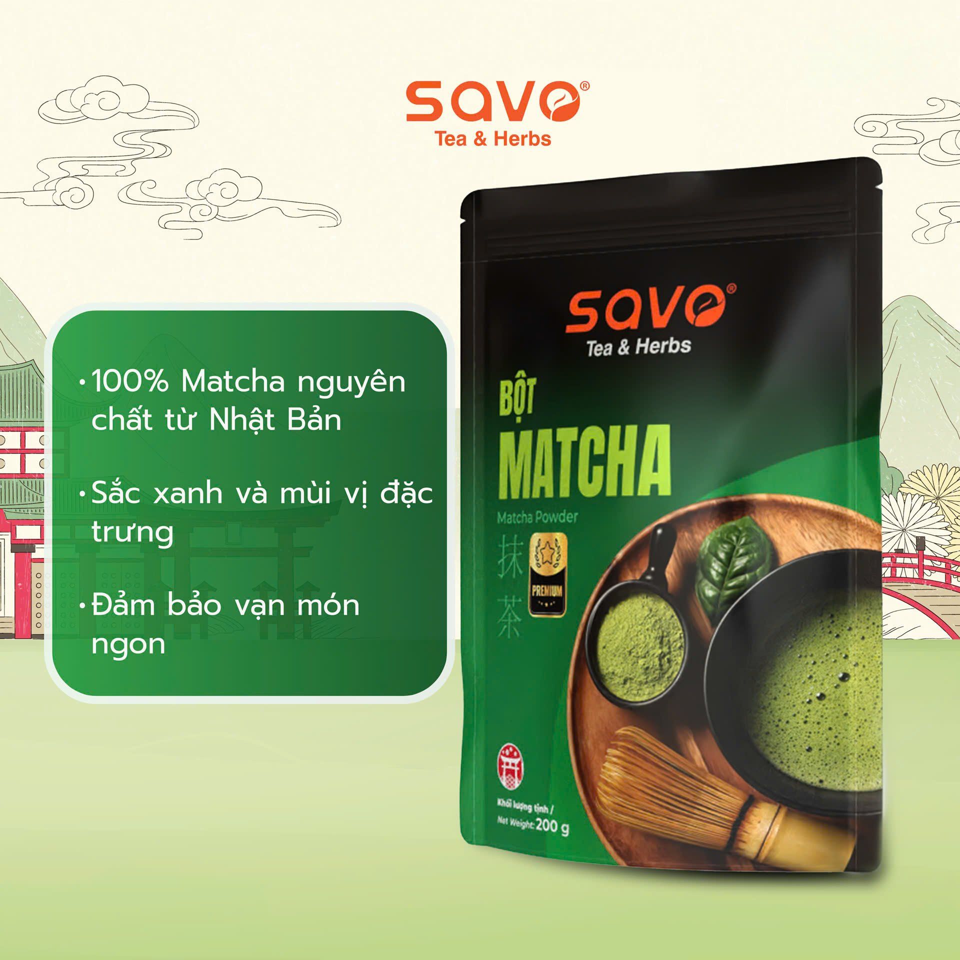  Bột Trà Xanh Matcha Cao Cấp 