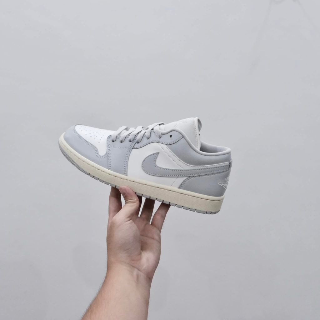 Air Jordan 1 Low Light Grey Sail DC0774 103