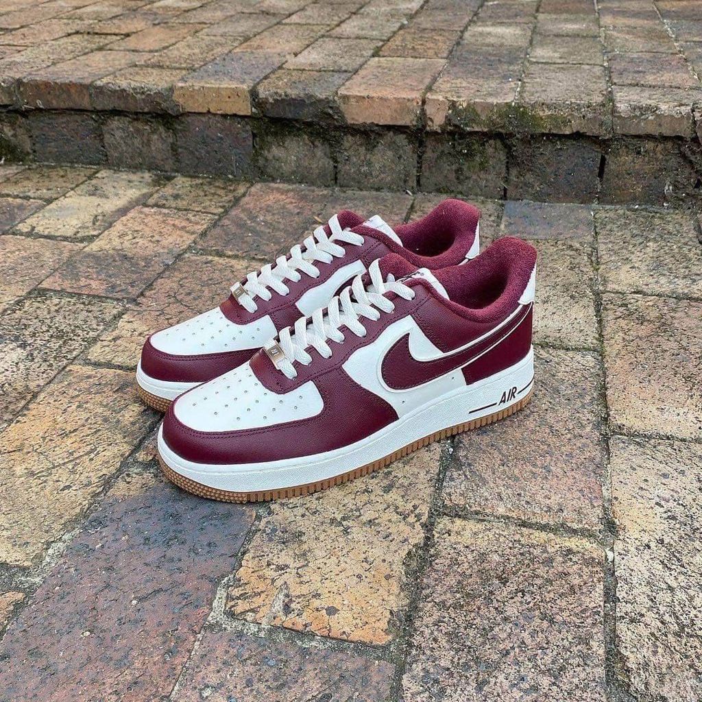 Nike Air Force 1 College Pack Nigh Maroon DQ7659 102