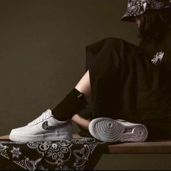 (SALE) Air Force 1 Paisley Black DH4406 101