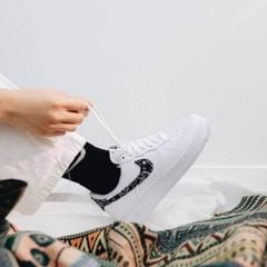 (SALE) Air Force 1 Paisley Black DH4406 101