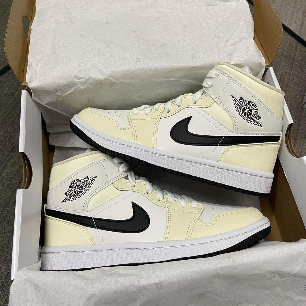 Nike Air Jordan 1 Mid Coconut Milk BQ6472 121