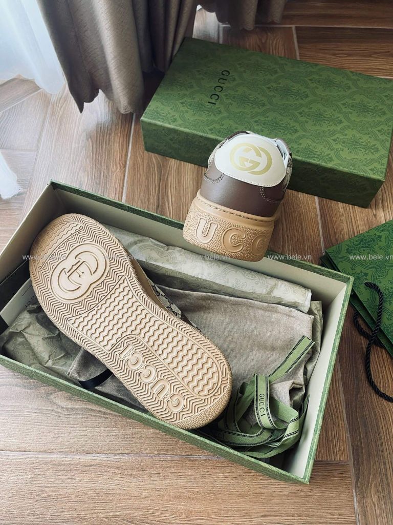 (SALE) GG Sneaker GG Beige Ebony UPG20 2866