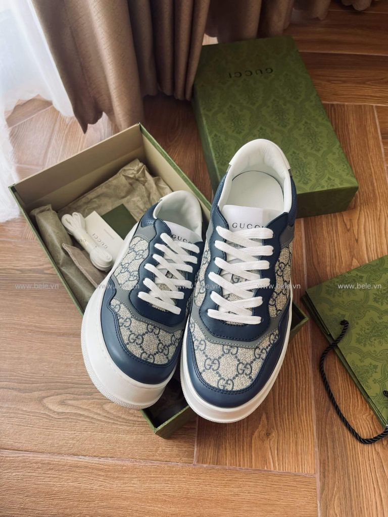 GG Sneaker Blue Beige 669582 UPGB0 4273