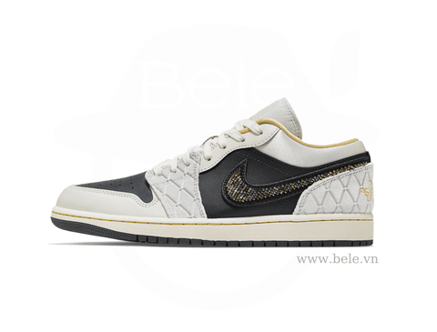 (ORDER) Air Jordan 1 Low Beaded Swoosh DV1762 001
